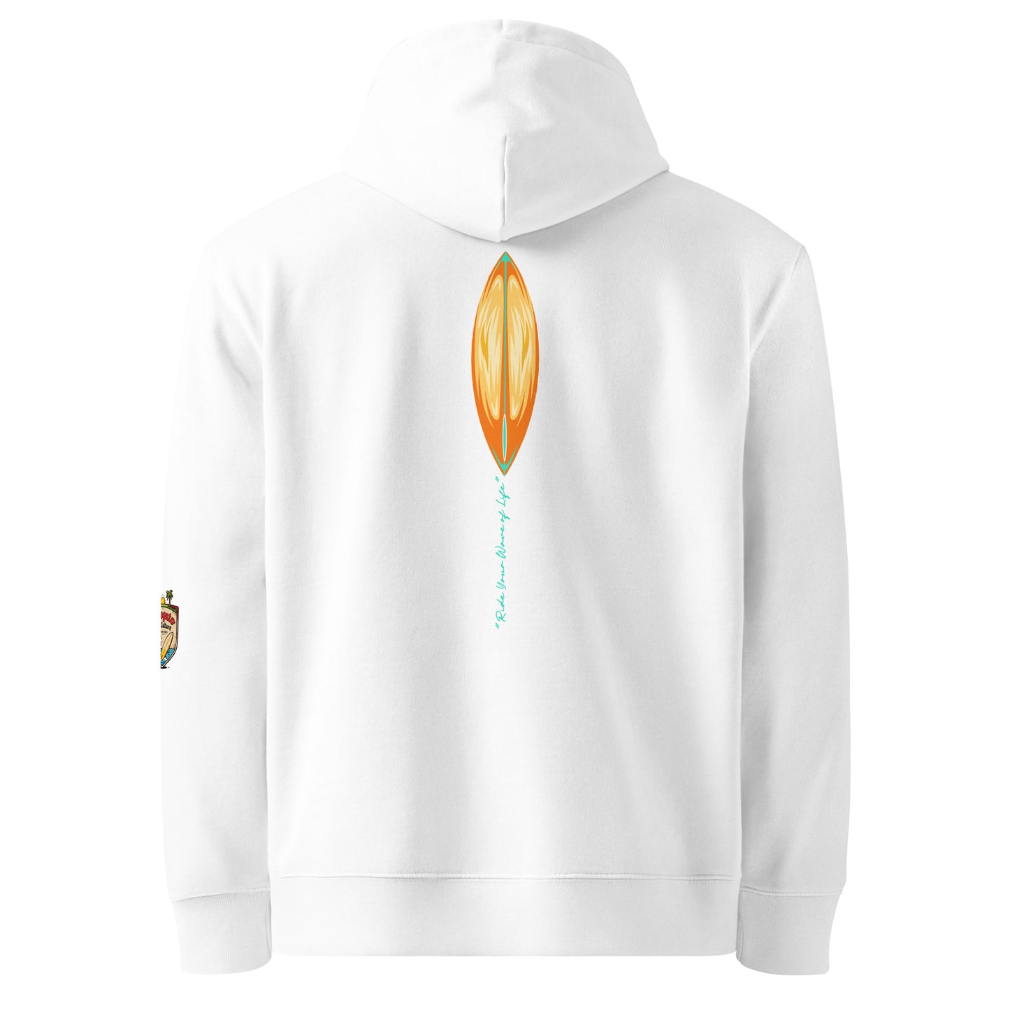 Katogato-Surf-Culture-Damen-eco-hoodie-white-back