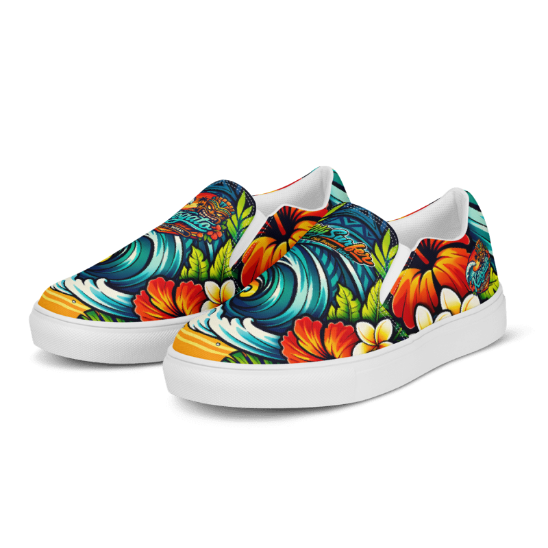Katogato City Surfer – Surf. Chill. Repeat. Edition I Herren-Slip-On