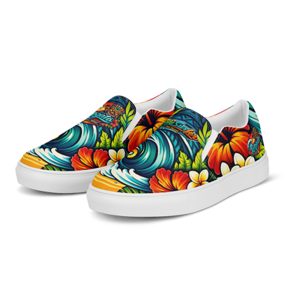 Katogato City Surfer – Surf. Chill. Repeat. Edition I Herren-Slip-On