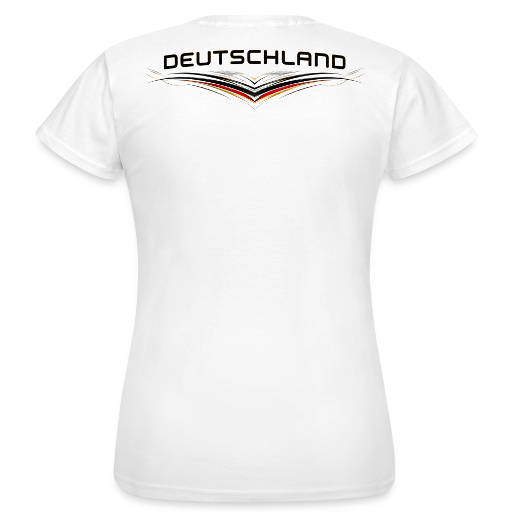 Damen Deutschland Fanshirt Hinten