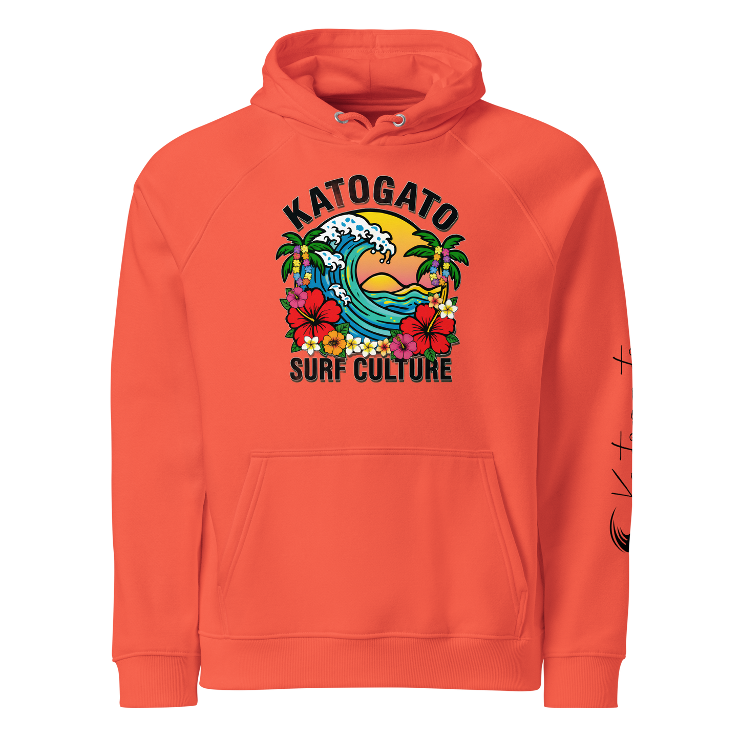 Katogato “Keahi Wave” Herren Premium Hoodie