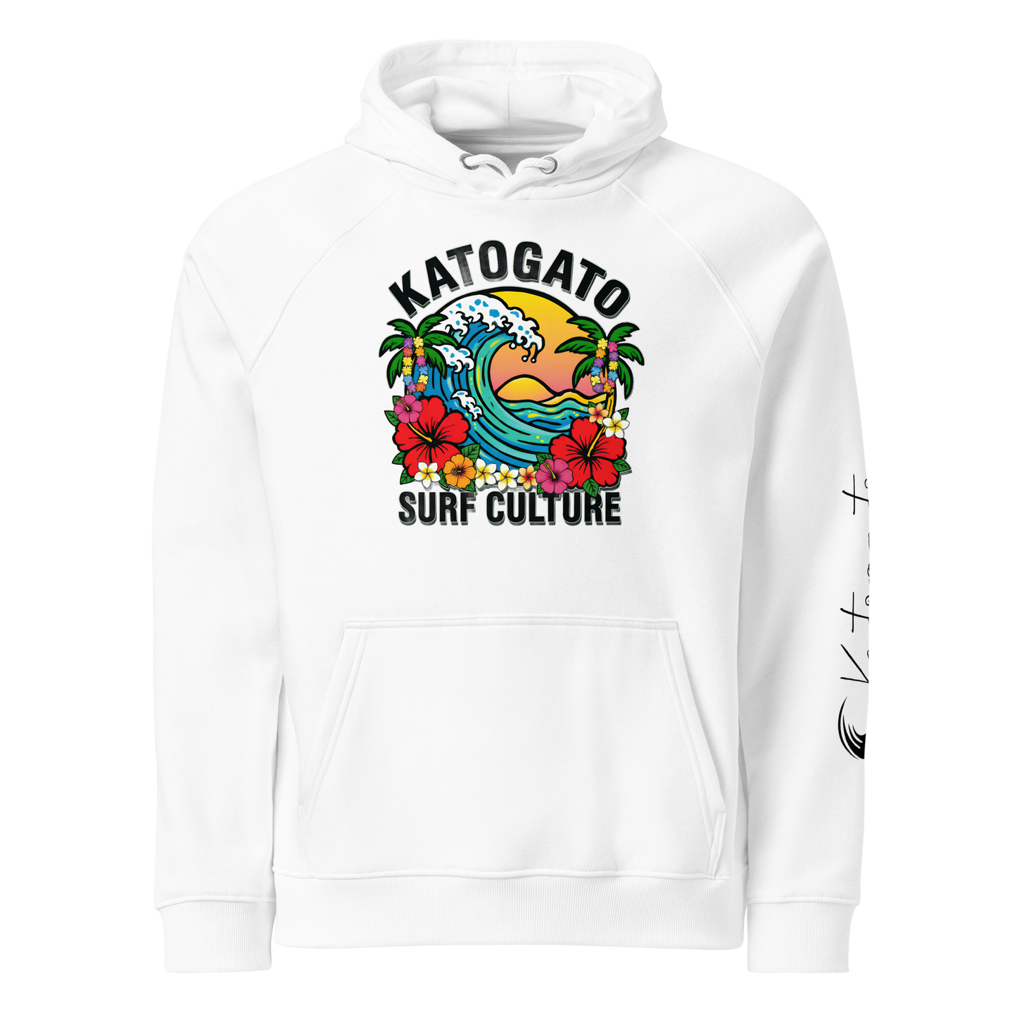 Katogato “Keahi Wave” Herren Premium Hoodie