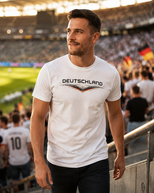 Herren Deutschland Fanshirt Vorne