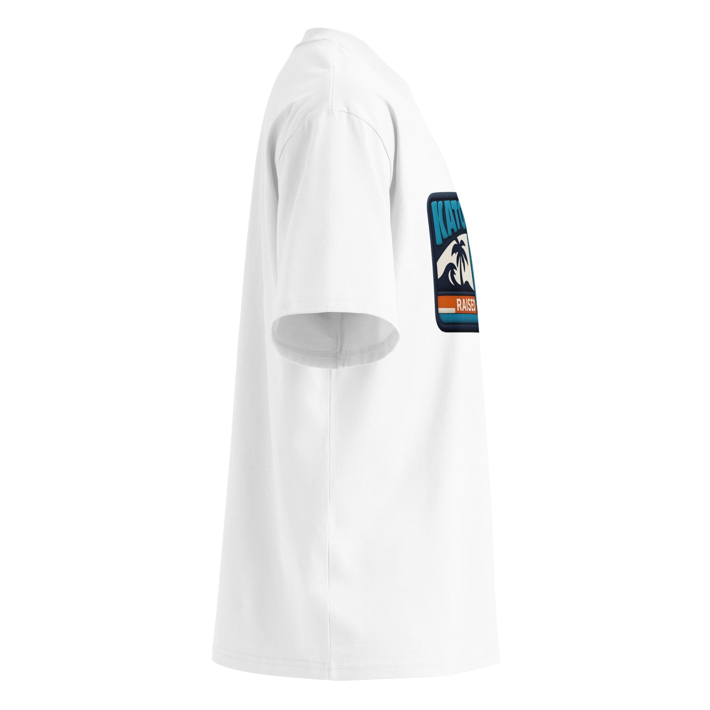Katogato-Raised-by-Waves-organic-oversized-high-neck-t-shirt-white-right