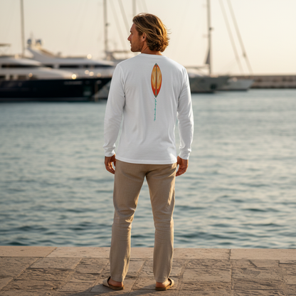 Reef Bloom Cascade – Men’s Long Sleeve Shirt
