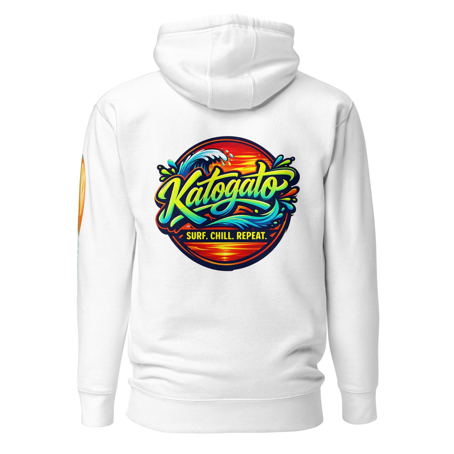 Katogato-Surf-Chill-Repeat-Herren-Kapuzenpullover-Back