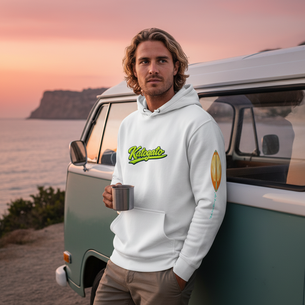 Katogato-Surf-Chill-Repeat-Herren-Kapuzenpullover-vorne