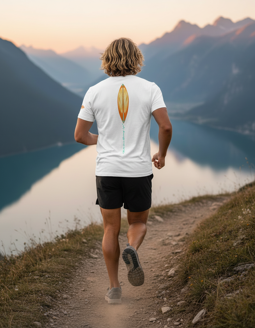 Katogato-Surf-Culture-Baumwoll-T-Shirt-back