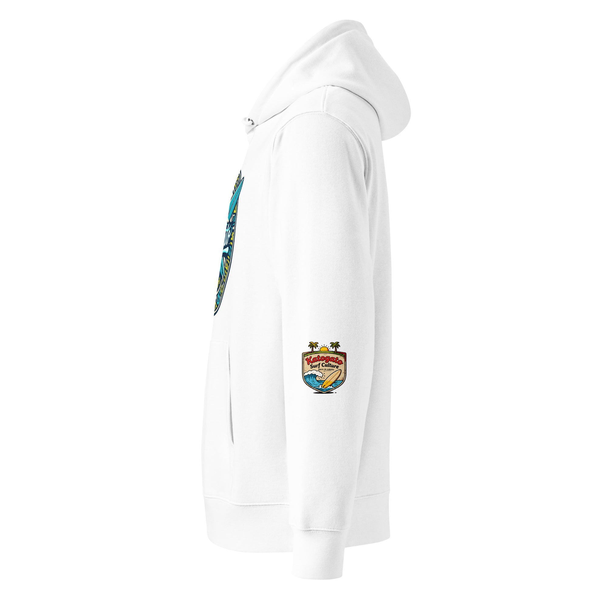 Katogato-Surf-Culture-Damen-eco-hoodie-white-left