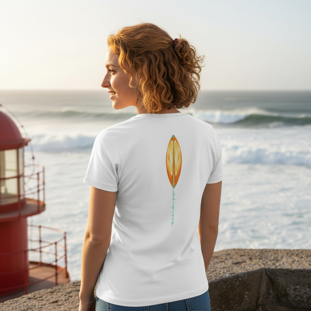 Katogato-Surf-Culture-Lockeres-Damen-T-Shirt-back