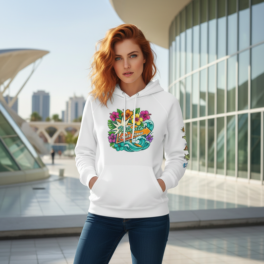 Katogato-Surf-Diner-Damen-Bio-Kapuzenpullover-Front