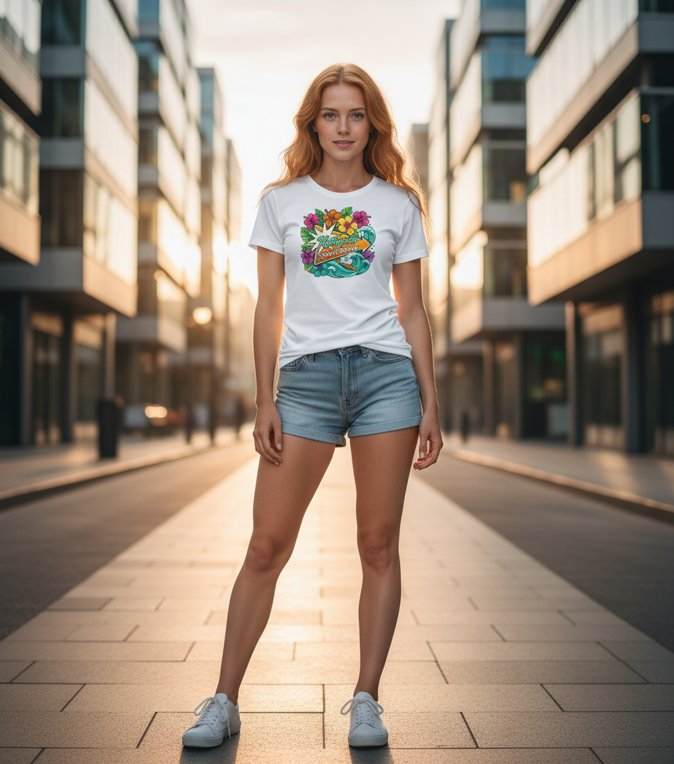 Katogato-Surf-Diner-Damen-T-Shirt-Front