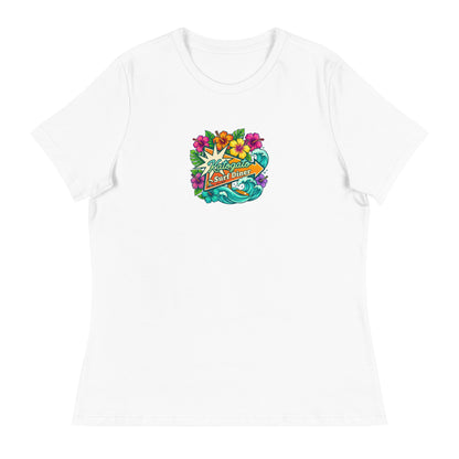 Katogato-Surf-Diner-Damen-T-Shirt-white-front