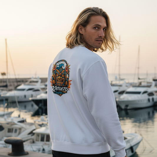 KATOGATO Oversized Fleece Sweatshirt – Heavy Surf Comfort Edition