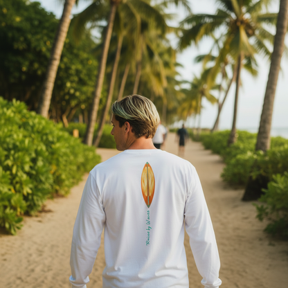 Katogato Longsleeve mit Surfboard Design für Herren