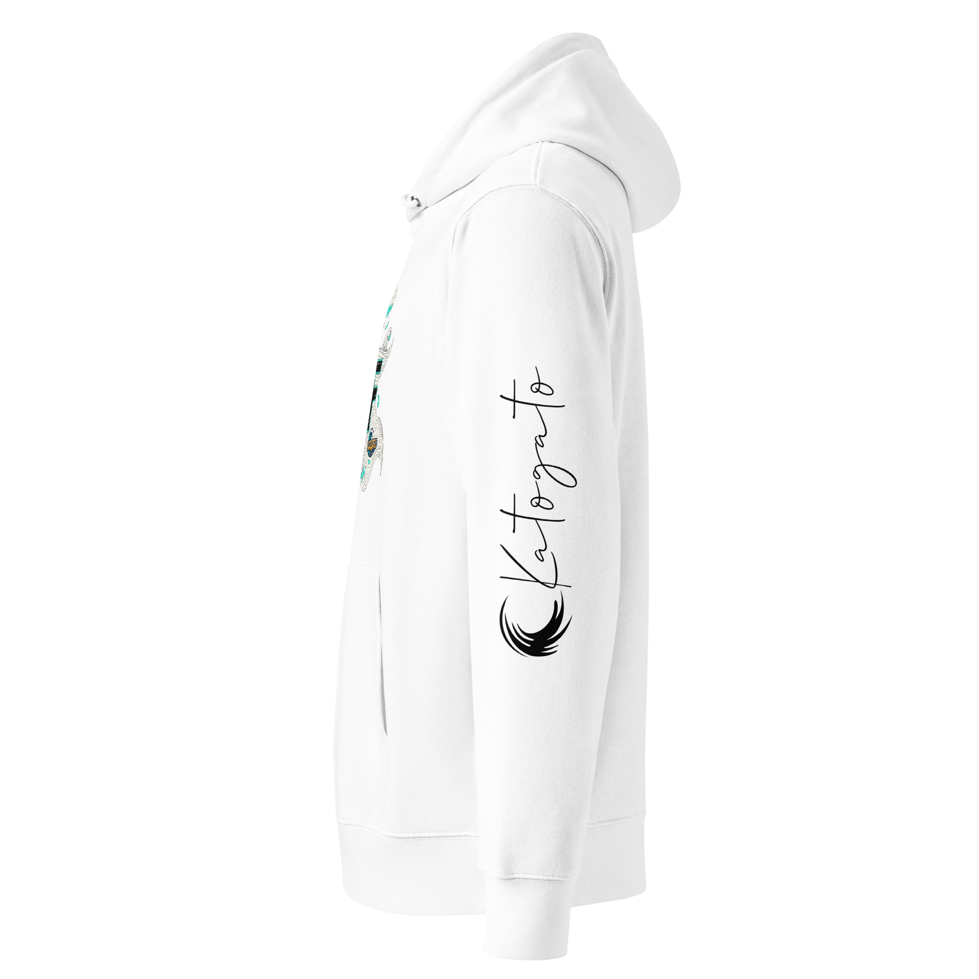 KATOGATO “Ka Nalu ʻAʻohe Pau” - Premium Herren Eco Hoodie