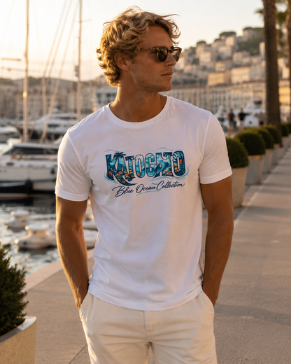 Katogato Ocean Collection - “Shark“  Herren Bio T-Shirt