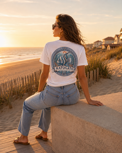Katogato Ocean Collection - Angelfish Damen T-Shirt