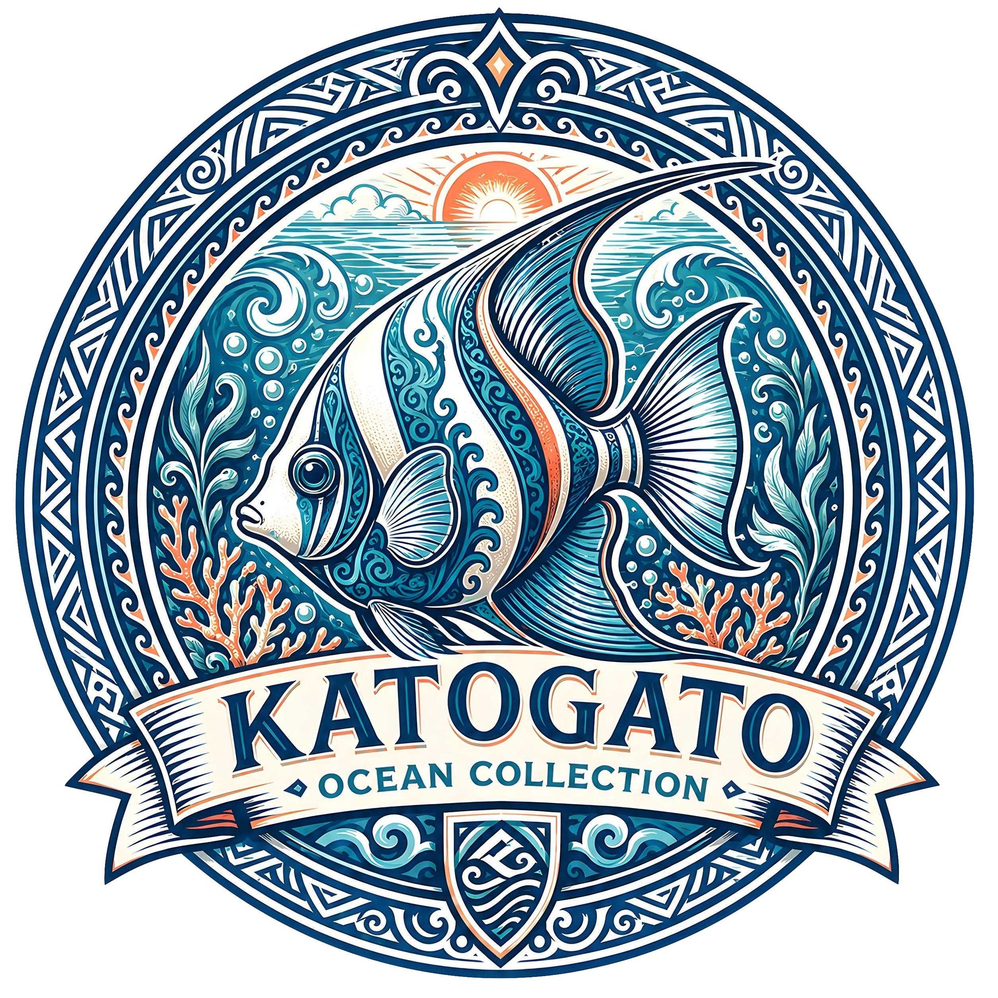 Katogato Ocean Collection - “Angelfish“ Damen T-Shirt Motiv
