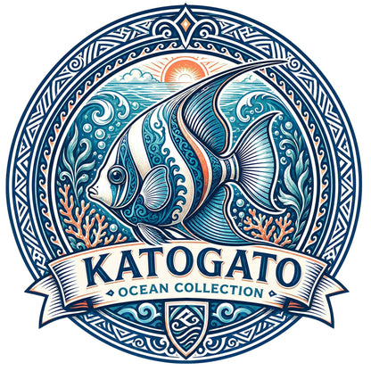 Katogato Ocean Collection - “Angelfish“ Damen T-Shirt Motiv