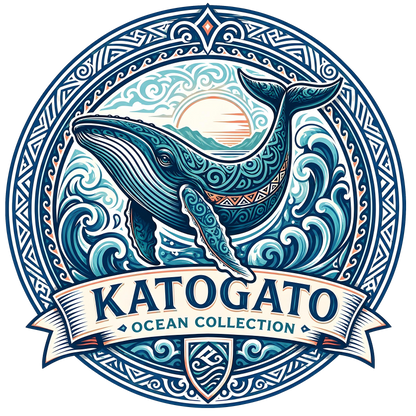 Katogato Ocean Collection - “Whale“  Herren Bio T-Shirt Motiv