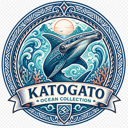 Katogato Ocean Collection - “Galapagos Whale“  Herren Bio T-Shirt Motiv