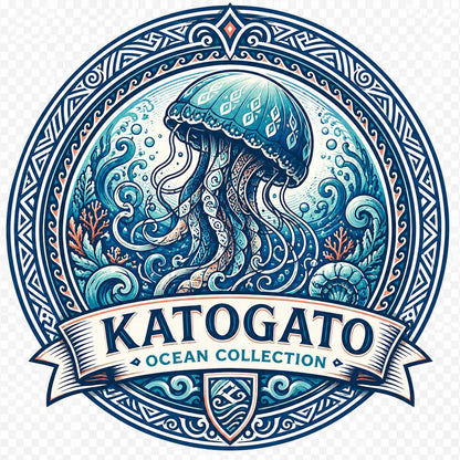 Katogato Ocean Collection - “Giant Phantom Jelly“  Herren Bio T-Shirt Motiv
