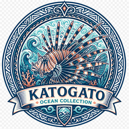 Katogato Ocean Collection - “Lionfish“ Damen-T-Shirt Motiv