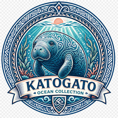 Katogato Ocean Collection - “Manatee“ Damen-T-Shirt