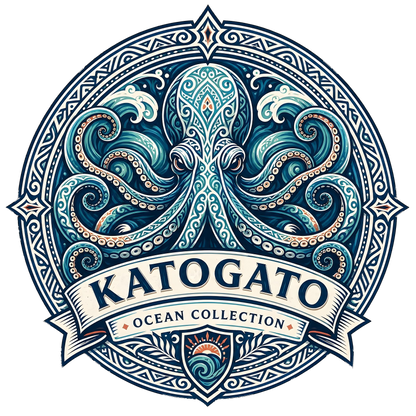 Katogato Ocean Collection - “Octopus“  Herren Bio T-Shirt Back Motiv