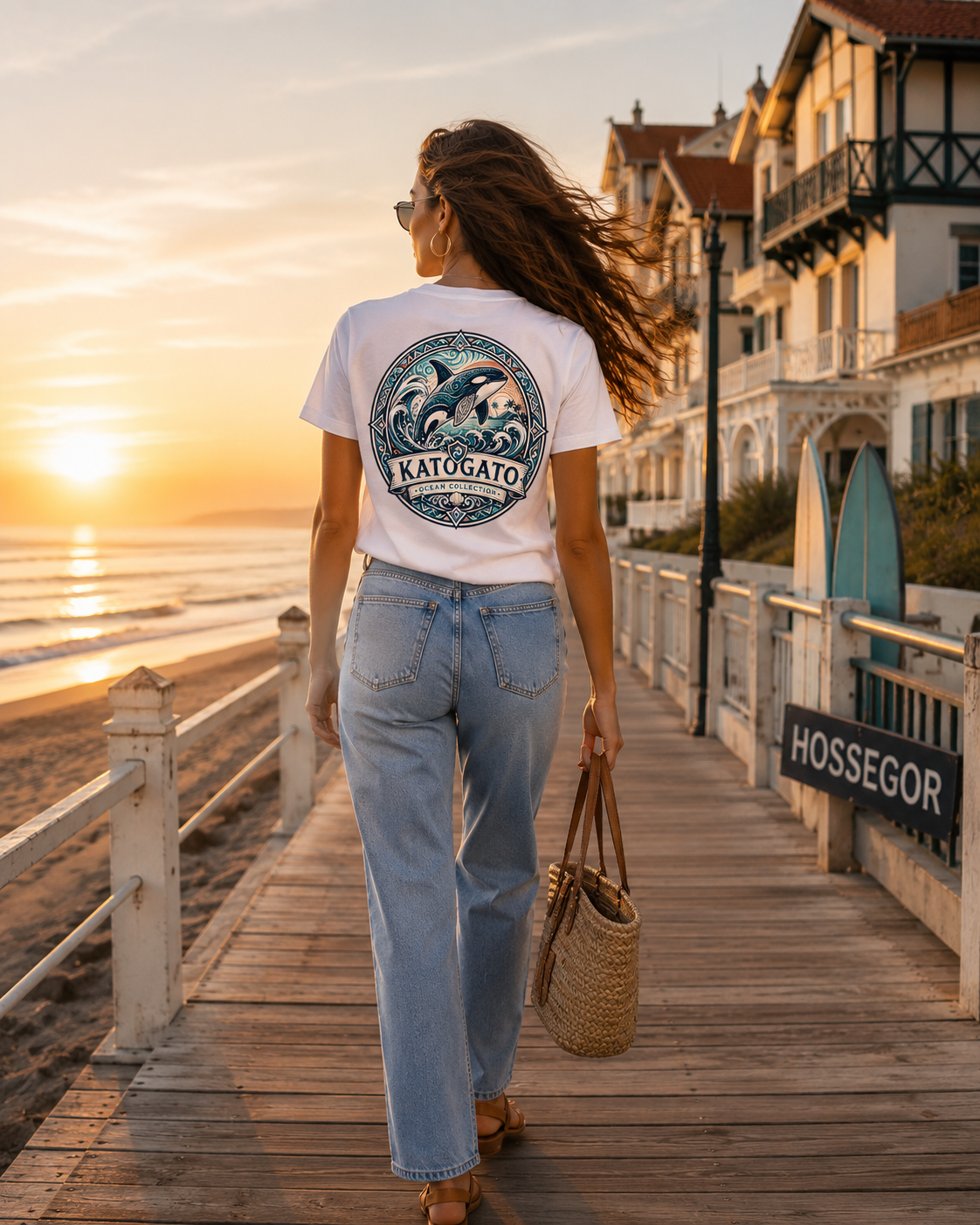 Katogato Blue Ocean Collection T-Shirt „Orca“