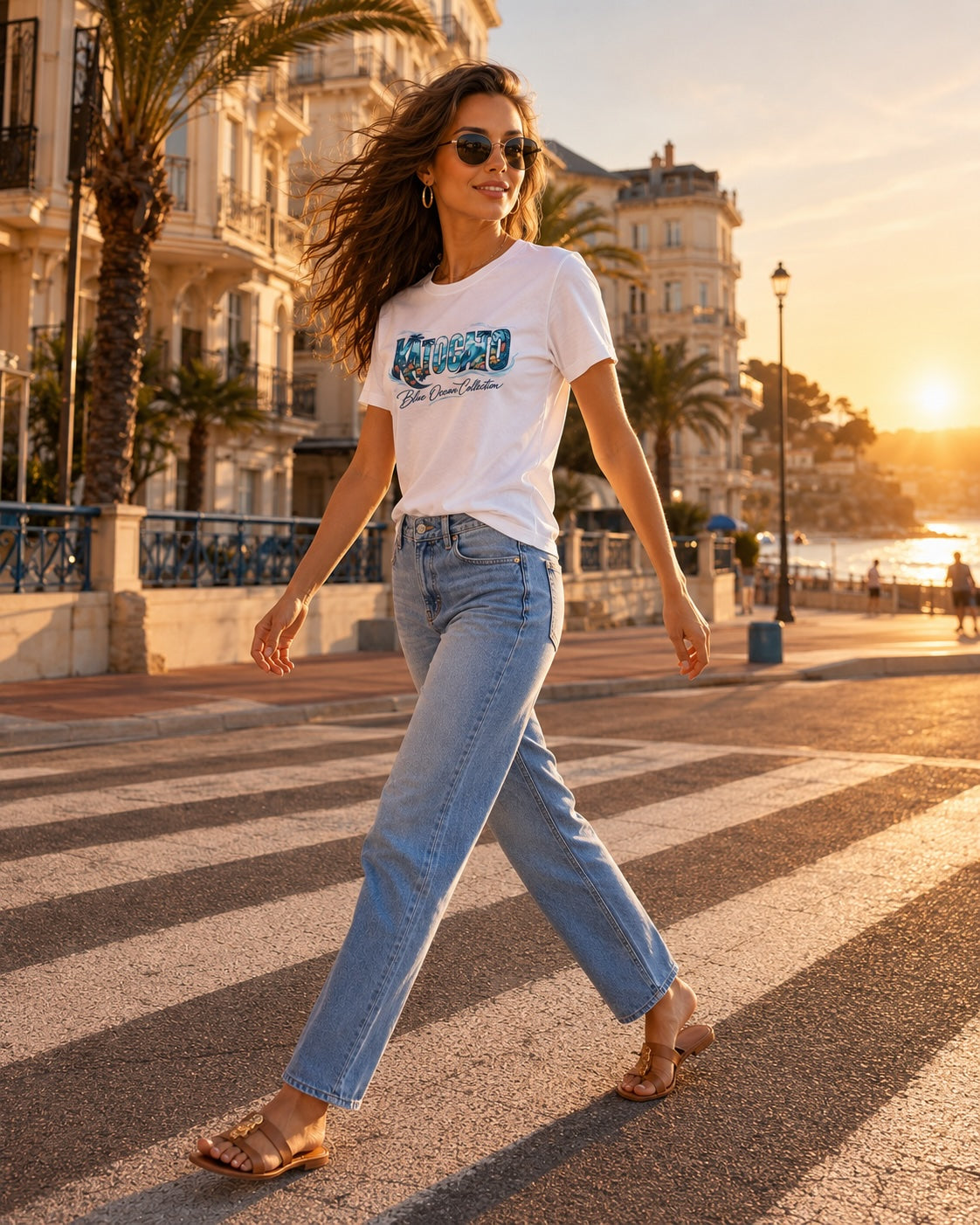 Katogato Ocean Collection - “Lionfish“ Damen-T-Shirt Front