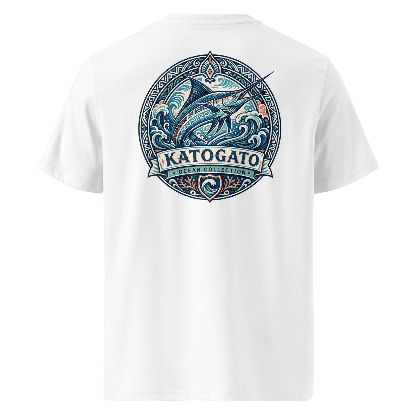 Katogato Ocean Collection - “Shark“  Herren Bio T-Shirt