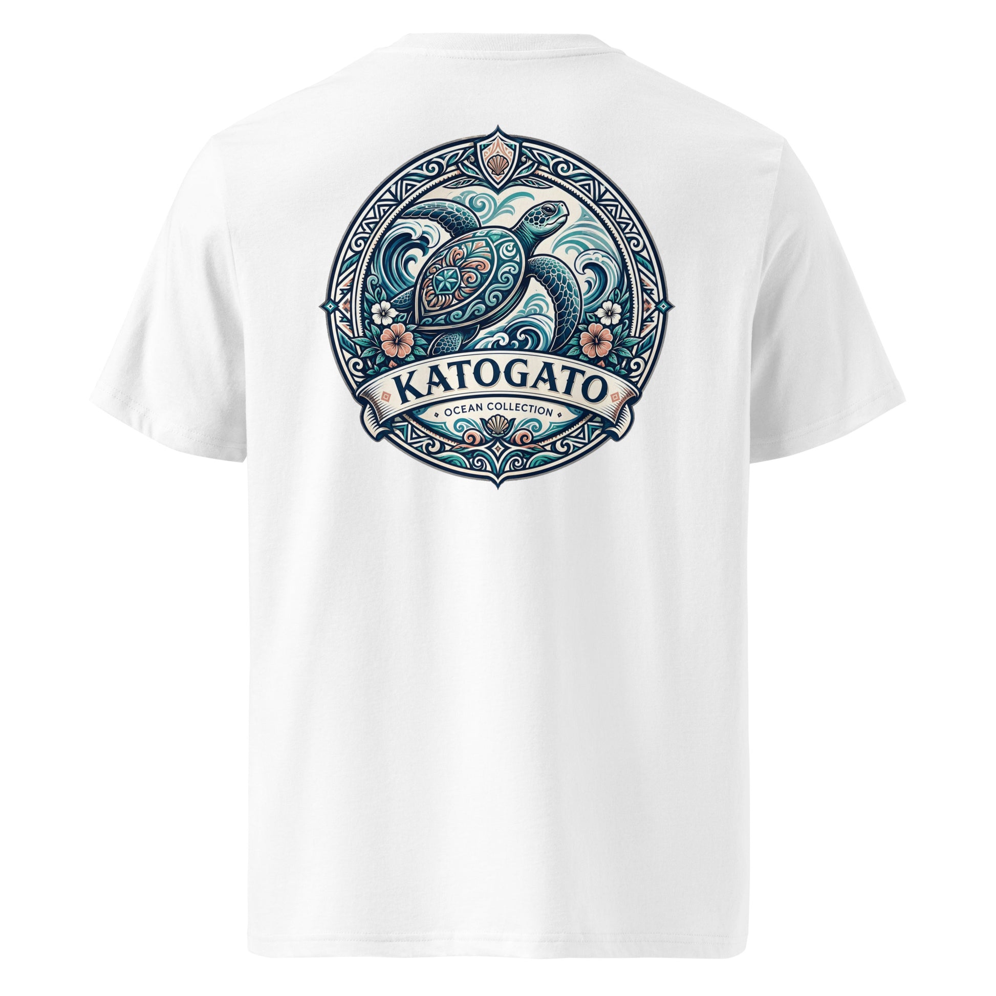 Katogato Ocean Collection - “Turtle“  Herren Bio T-Shirt Back