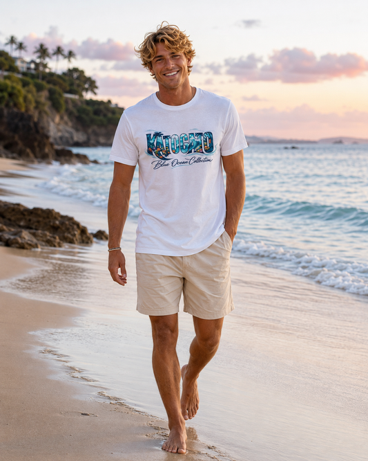 Katogato Ocean Collection - “Whale“ Herren Bio T-Shirt Vorne
