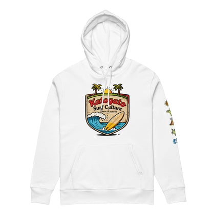 Katogato " Born in Waves" BIO Damen-Kapuzenpullover