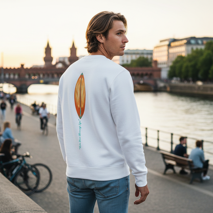 Katogato "Born in Waves" Herren Bio-Pullover-Back