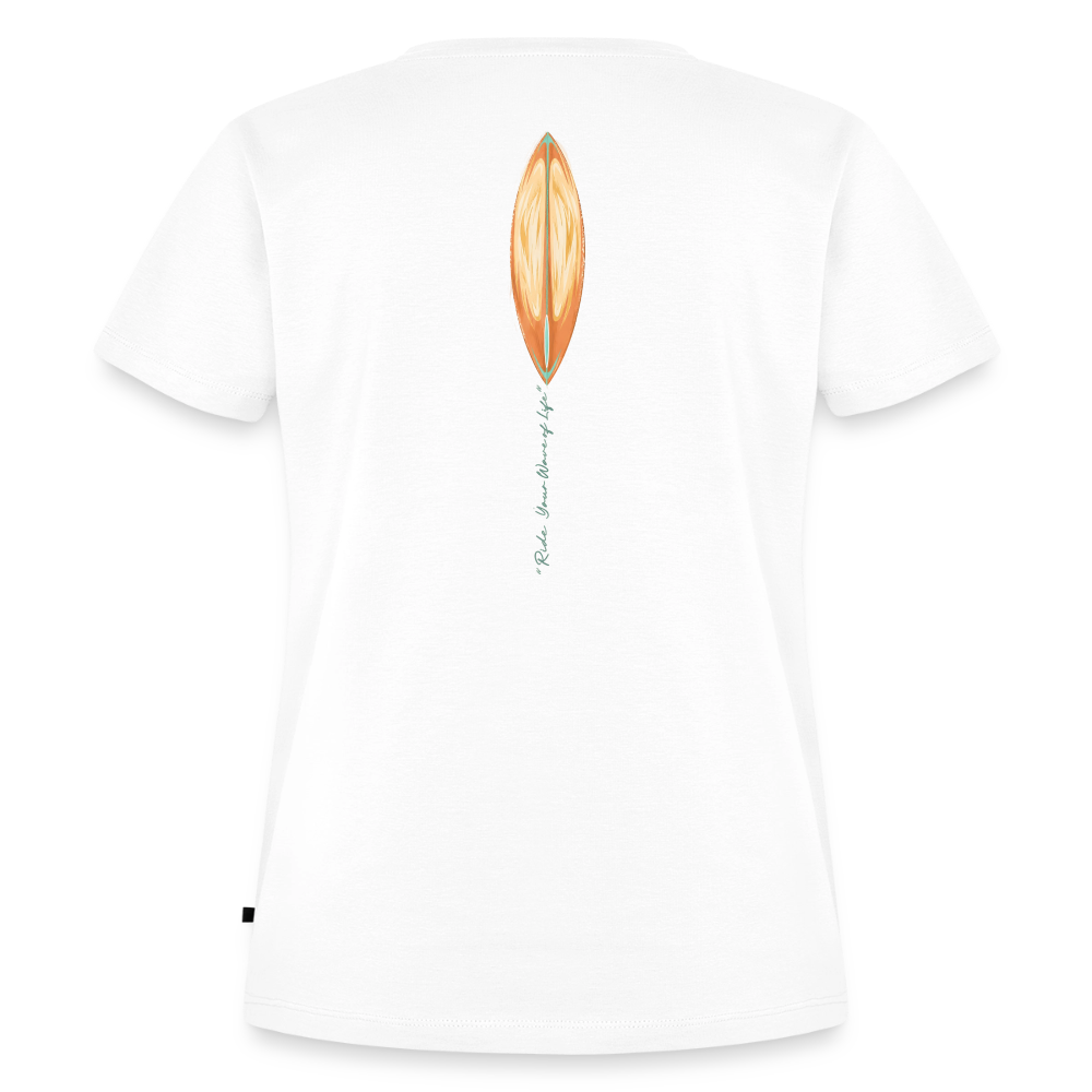 Katogato Damen Shirt „Beach Escape“ - Weiß