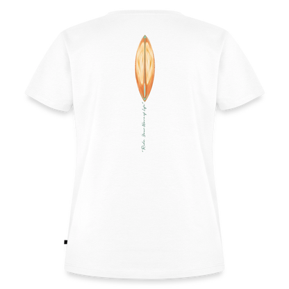Katogato Damen Shirt „Beach Escape“ - Weiß