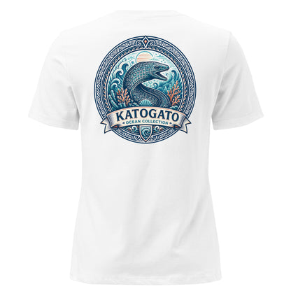 Katogato Ocean Collection - “Moray“ Damen-T-Shirt Back