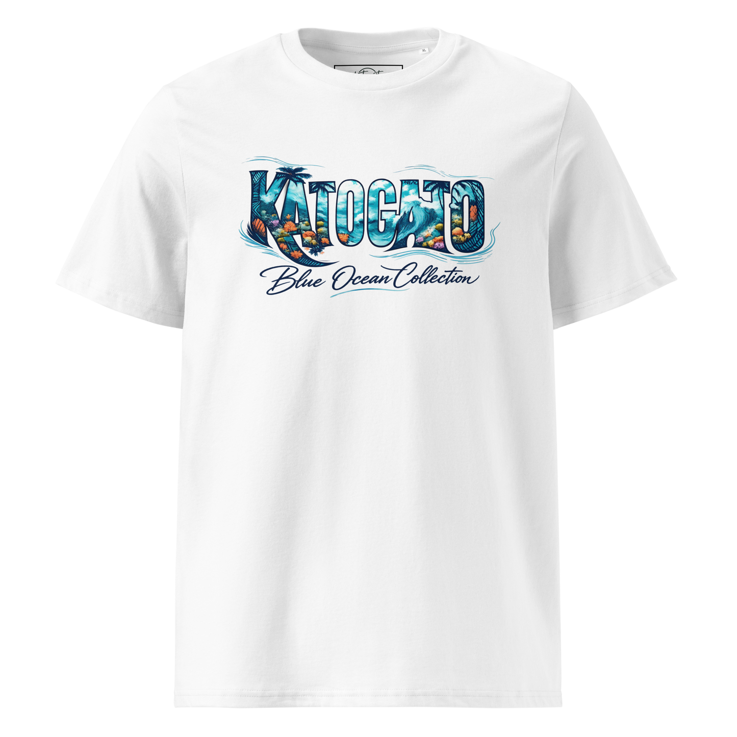 Katogato Ocean Collection - “Orca“  Herren Bio T-Shirt-Vorne
