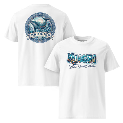 Katogato Ocean Collection - “Whale“  Herren Bio T-Shirt