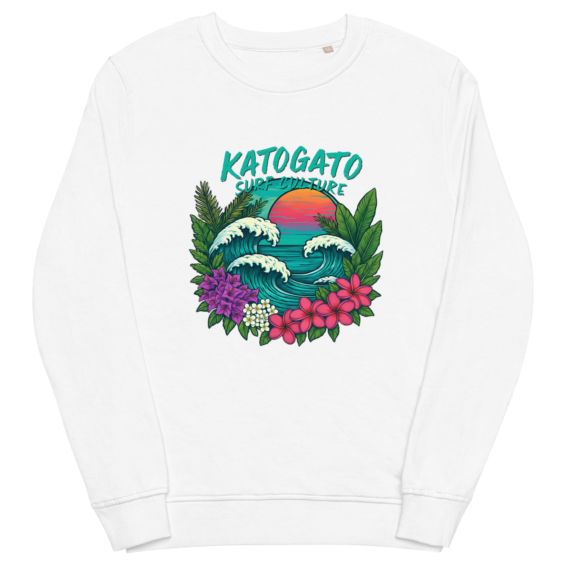 Katogato Riviera Wave – Bio-Sweatshirt