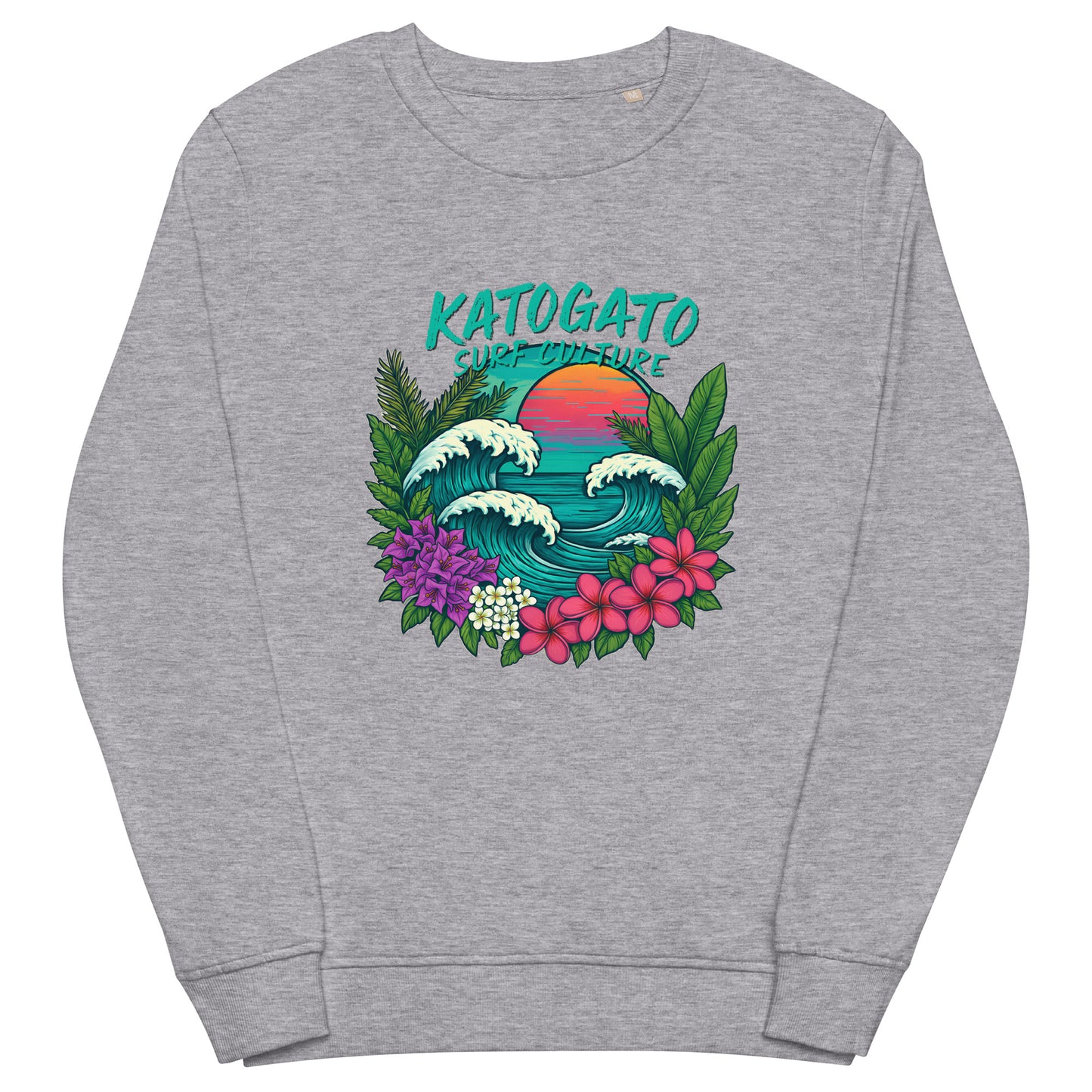 Katogato Riviera Wave – Bio-Sweatshirt