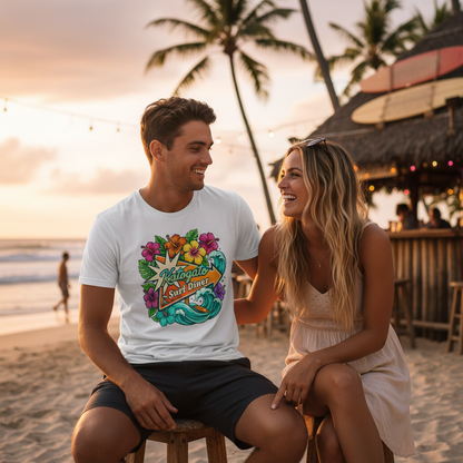 Katogato_Surf-Diner_Herren-T-Shirt-Front