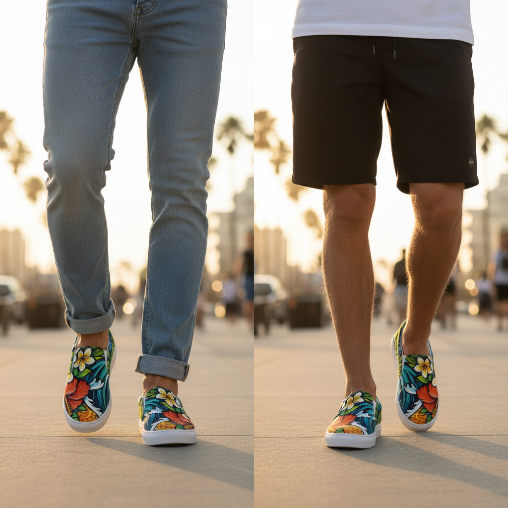 Urban Jungle Edition Herren-Slip-On Walkview-Front