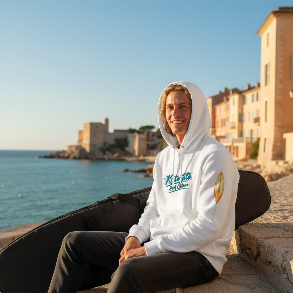 Katogato “Tiki Nalu Mana” Bio-Herren Hoodie