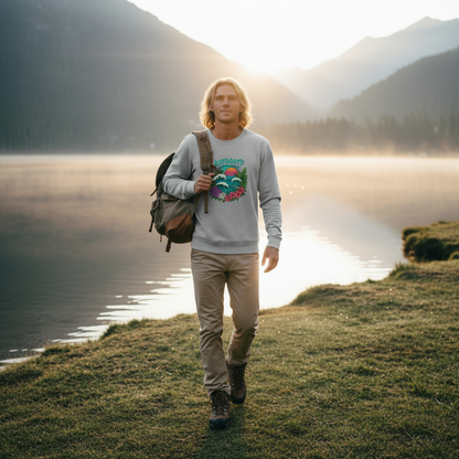 Katogato Surf Culture  "Nalu Sunset Crew" Herren Bio-Pullover