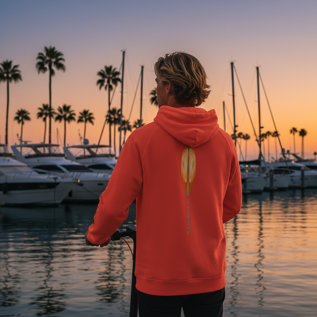 Katogato “Keahi Wave” Herren Premium Hoodie