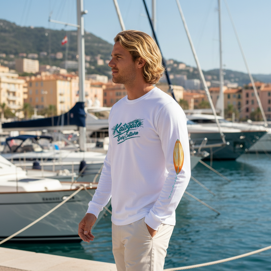 Katogato "Surf Culture" Herren-Langarmshirt